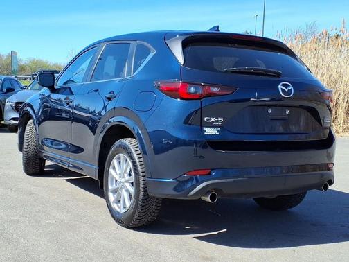 Deep Crystal Blue Mica 2024 Mazda CX-5 Preferred