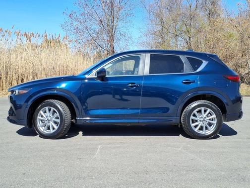 Deep Crystal Blue Mica 2024 Mazda CX-5 Preferred