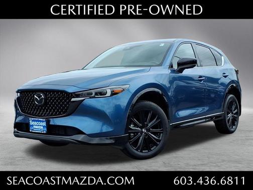 Eternal Blue Mica 2024 Mazda CX-5 2.5 Turbo Premium Package