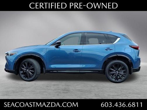 Eternal Blue Mica 2024 Mazda CX-5 2.5 Turbo Premium Package