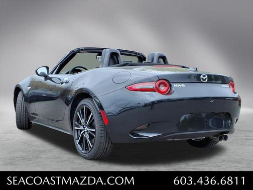 Jet Black Mica 2026 Mazda MX-5 Miata Grand Touring