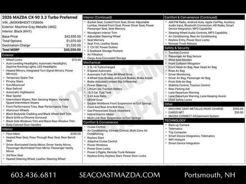 2026 Mazda CX-90 Preferred