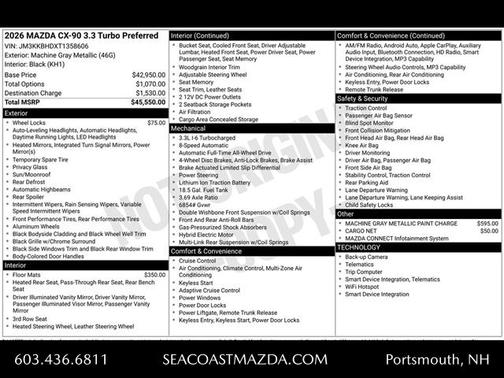 2026 Mazda CX-90 Preferred