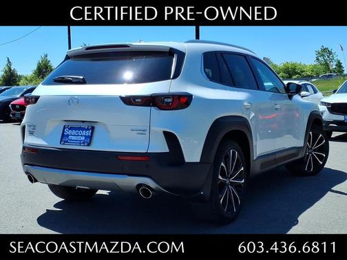 Wind Chill Pearl 2024 Mazda CX-50 2.5 Turbo Premium Plus Package