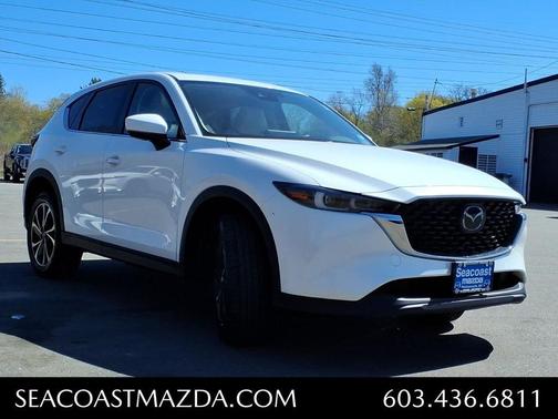 Snowflake White Pearl Mica 2022 Mazda CX-5 2.5 S Premium