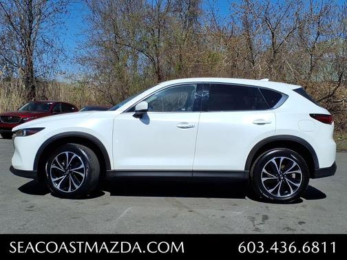 Snowflake White Pearl Mica 2022 Mazda CX-5 2.5 S Premium