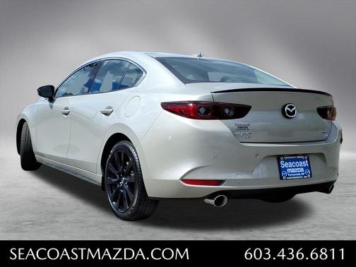 Platinum Quartz Metallic 2024 Mazda Mazda3 AWD w/Premium Package