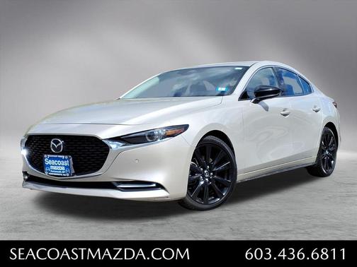 Platinum Quartz Metallic 2024 Mazda Mazda3 AWD w/Premium Package