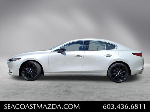Platinum Quartz Metallic 2024 Mazda Mazda3 AWD w/Premium Package