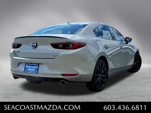 Platinum Quartz Metallic 2024 Mazda Mazda3 AWD w/Premium Package
