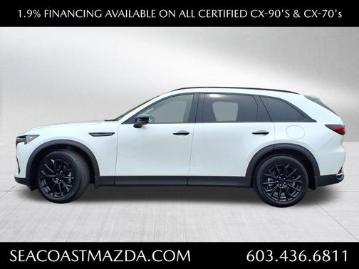 Rhodium White Premium 2026 Mazda CX-70 PR