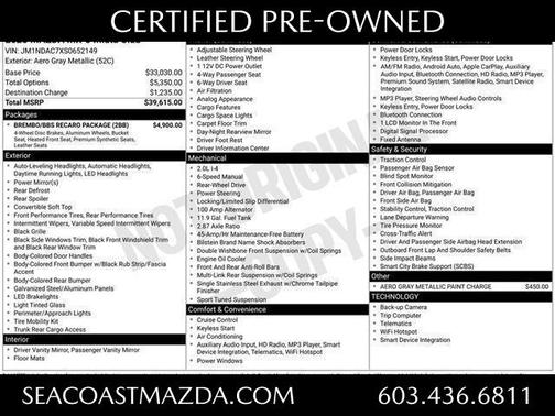 2025 Mazda MX-5 Miata Club