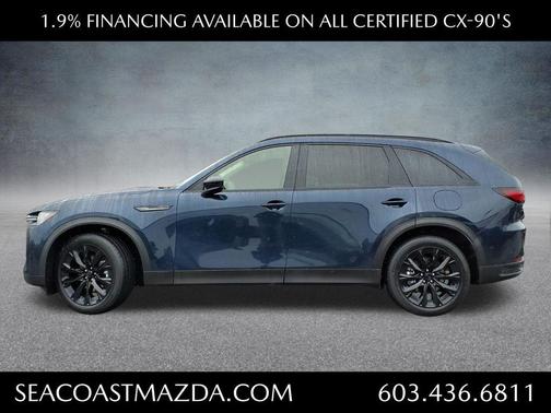 Deep Crystal Blue Mica 2026 Mazda CX-90 Premium