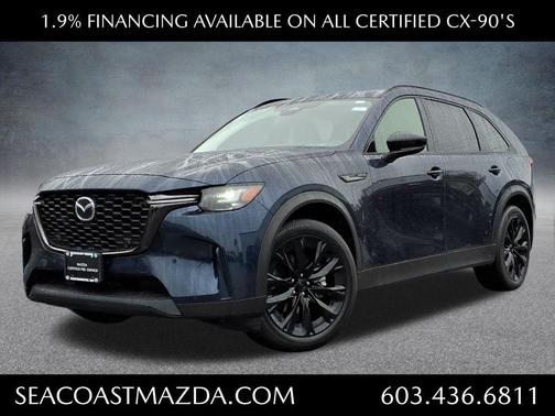 Deep Crystal Blue Mica 2026 Mazda CX-90 Premium