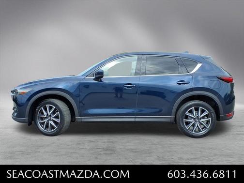 Deep Crystal Blue Mica 2018 Mazda CX-5 Grand Touring