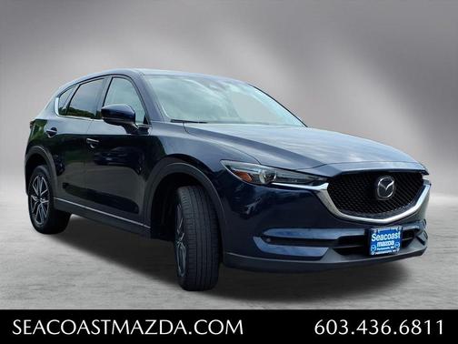 Deep Crystal Blue Mica 2018 Mazda CX-5 Grand Touring