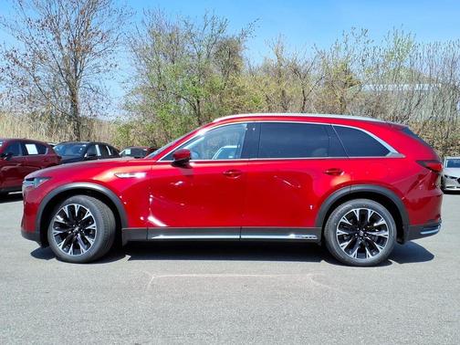 Soul Red Crystal Metallic 2024 Mazda CX-90 PHEV Premium