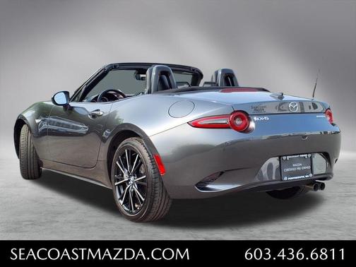 Machine Gray Metallic 2024 Mazda MX-5 Miata Grand Touring