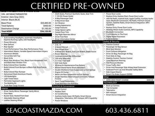 2024 Mazda MX-5 Miata Club