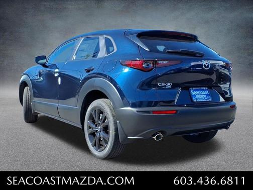 Deep Crystal Blue Mica 2026 Mazda CX-30 Select
