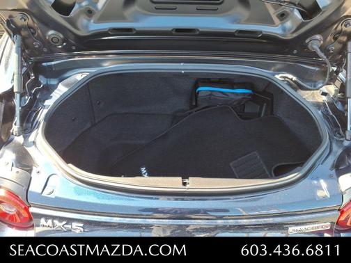 Deep Crystal Blue Mica 2025 Mazda MX-5 Miata RF Grand Touring