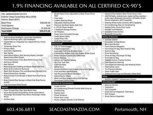 2025 Mazda CX-90 3.3 Turbo Select Package