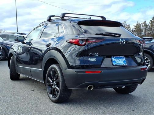 Jet Black Mica 2025 Mazda CX-30 2.5 Turbo Premium Plus Package