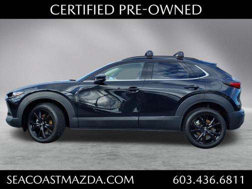 Jet Black Mica 2025 Mazda CX-30 2.5 Turbo Premium Plus Package