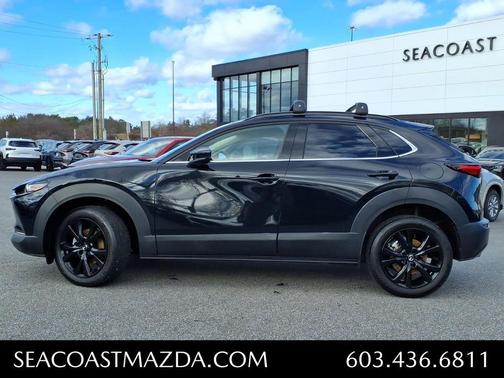 Jet Black Mica 2025 Mazda CX-30 2.5 Turbo Premium Plus Package
