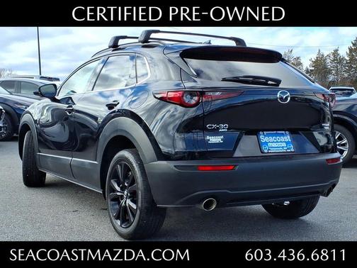 Jet Black Mica 2025 Mazda CX-30 2.5 Turbo Premium Plus Package
