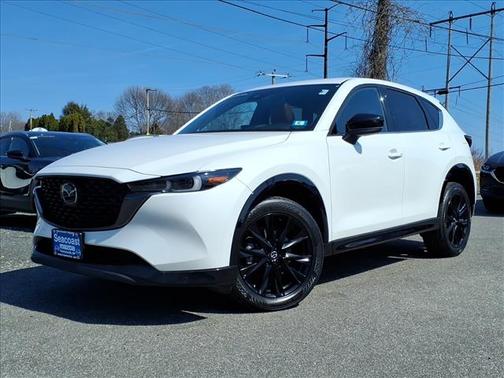 Rhodium White Metallic 2024 Mazda CX-5 2.5 Carbon Turbo