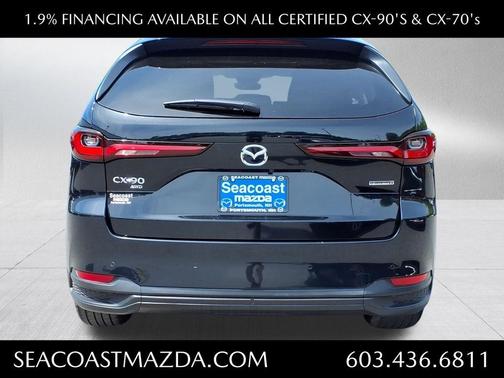 Jet Black Mica 2026 Mazda CX-90 Preferred