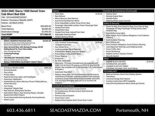 2024 GMC Sierra 1500 Denali