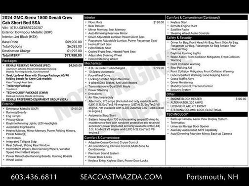 2024 GMC Sierra 1500 Denali