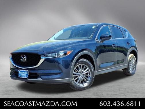 Deep Crystal Blue Mica 2020 Mazda CX-5 Touring