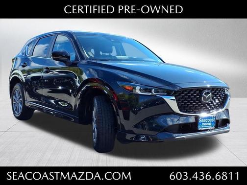 Jet Black Mica 2025 Mazda CX-5 2.5 S Preferred Package