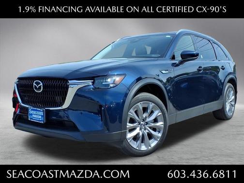 Deep Crystal Blue Mica 2026 Mazda CX-90 Preferred