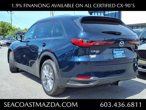 Deep Crystal Blue Mica 2026 Mazda CX-90 Preferred