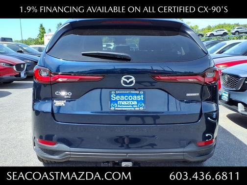 Deep Crystal Blue Mica 2026 Mazda CX-90 Preferred
