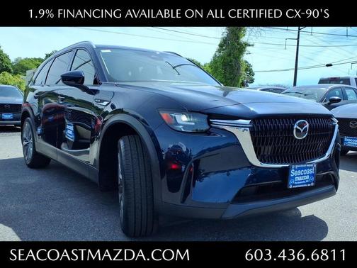 Deep Crystal Blue Mica 2026 Mazda CX-90 Preferred
