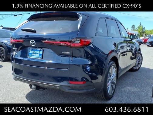 Deep Crystal Blue Mica 2026 Mazda CX-90 Preferred
