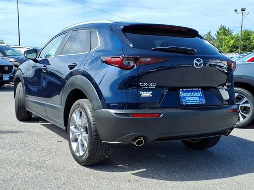 Deep Crystal Blue Mica 2023 Mazda CX-30 2.5 S Preferred Package