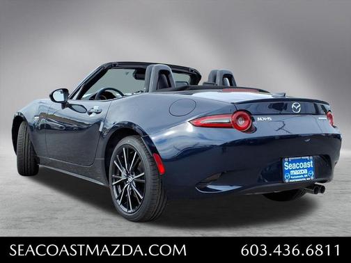 Deep Crystal Blue Mica 2026 Mazda MX-5 Miata GRAND TOURING