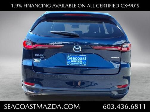 Deep Crystal Blue Mica 2025 Mazda CX-90 3.3 Turbo Preferred Package