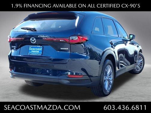 Deep Crystal Blue Mica 2025 Mazda CX-90 3.3 Turbo Preferred Package