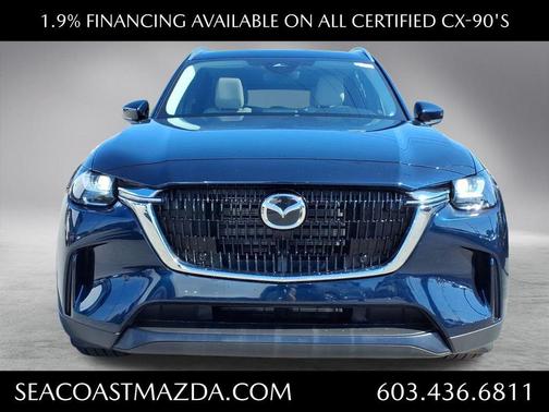 Deep Crystal Blue Mica 2025 Mazda CX-90 3.3 Turbo Preferred Package