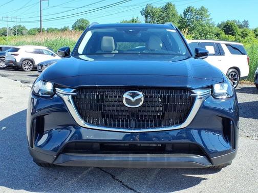 Deep Crystal Blue Mica 2025 Mazda CX-90 3.3 Turbo Preferred Package