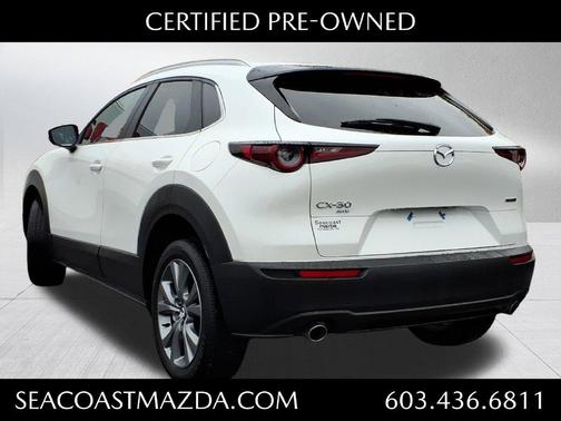 Snowflake White Pearl 2024 Mazda CX-30 2.5 S Preferred Package