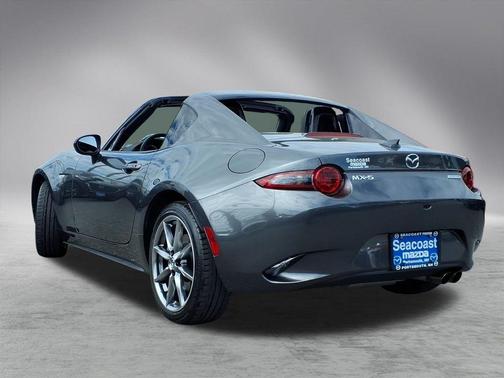 Machine Gray Metallic 2021 Mazda MX-5 Miata RF Grand Touring