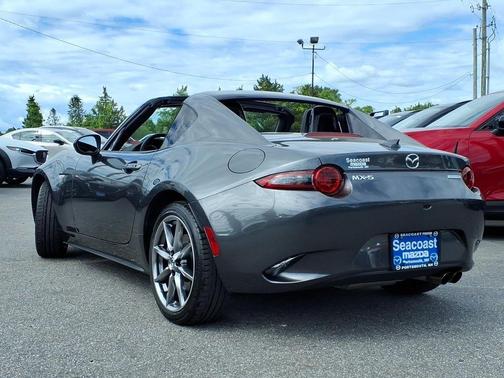 Machine Gray Metallic 2021 Mazda MX-5 Miata RF Grand Touring